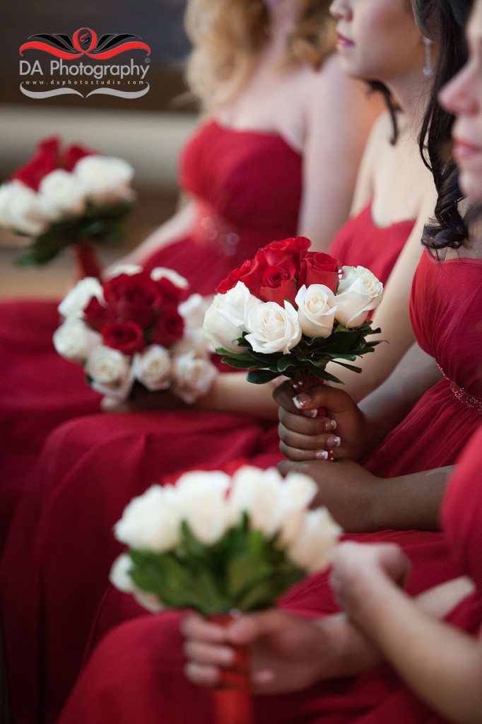 Bridesmaids flowers, wedding
