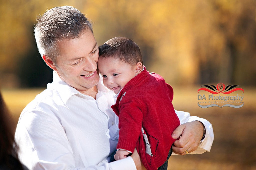 Dad and baby boy