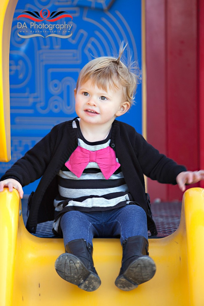 Toddler at the playground