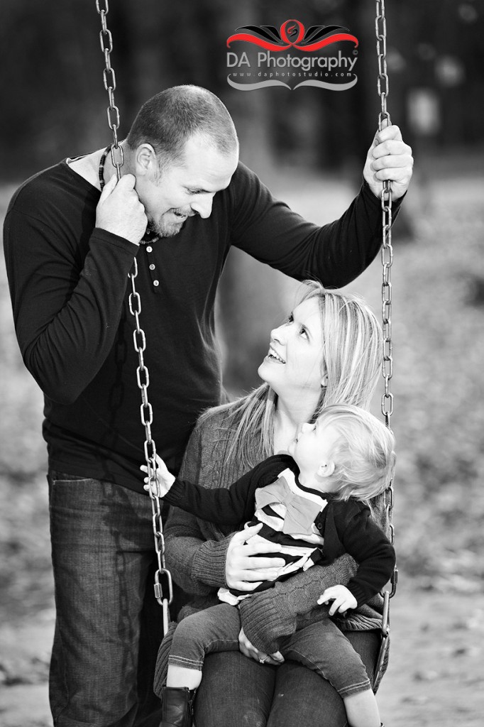 Family time at the playground