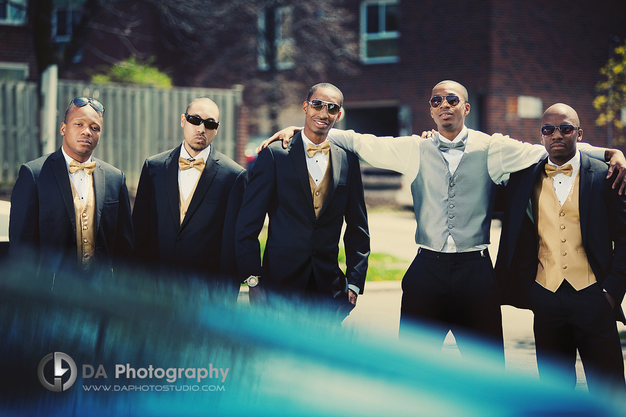 Groom and his Wedding Day Support | Wedding Photography