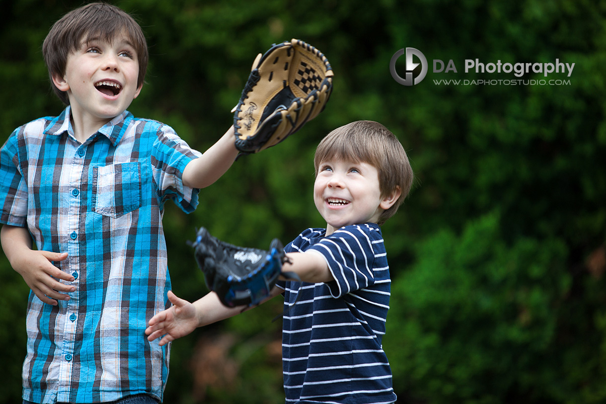Having Fun With The Pettersen Boys - On Location Photography