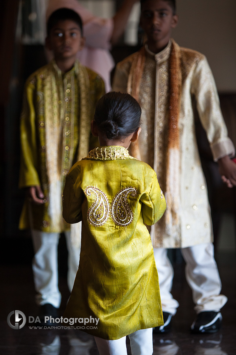 Ring Bearer at Traditional Muslim Indian Wedding Ceremony - DA Photography