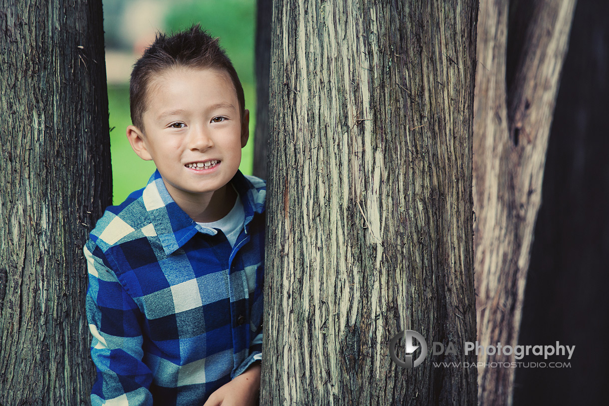 We loved working with the detail of the trees - Children Photography