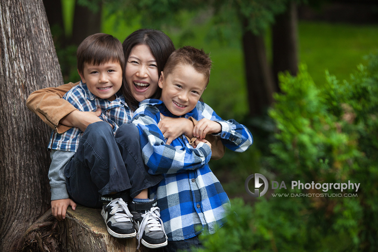 Mom & her boys - Family Photography