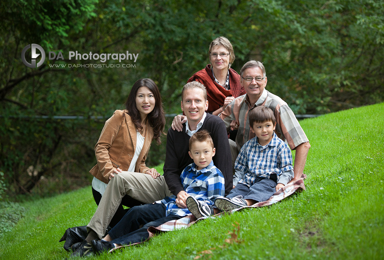 Grandparents complete the photo session - Family Photography