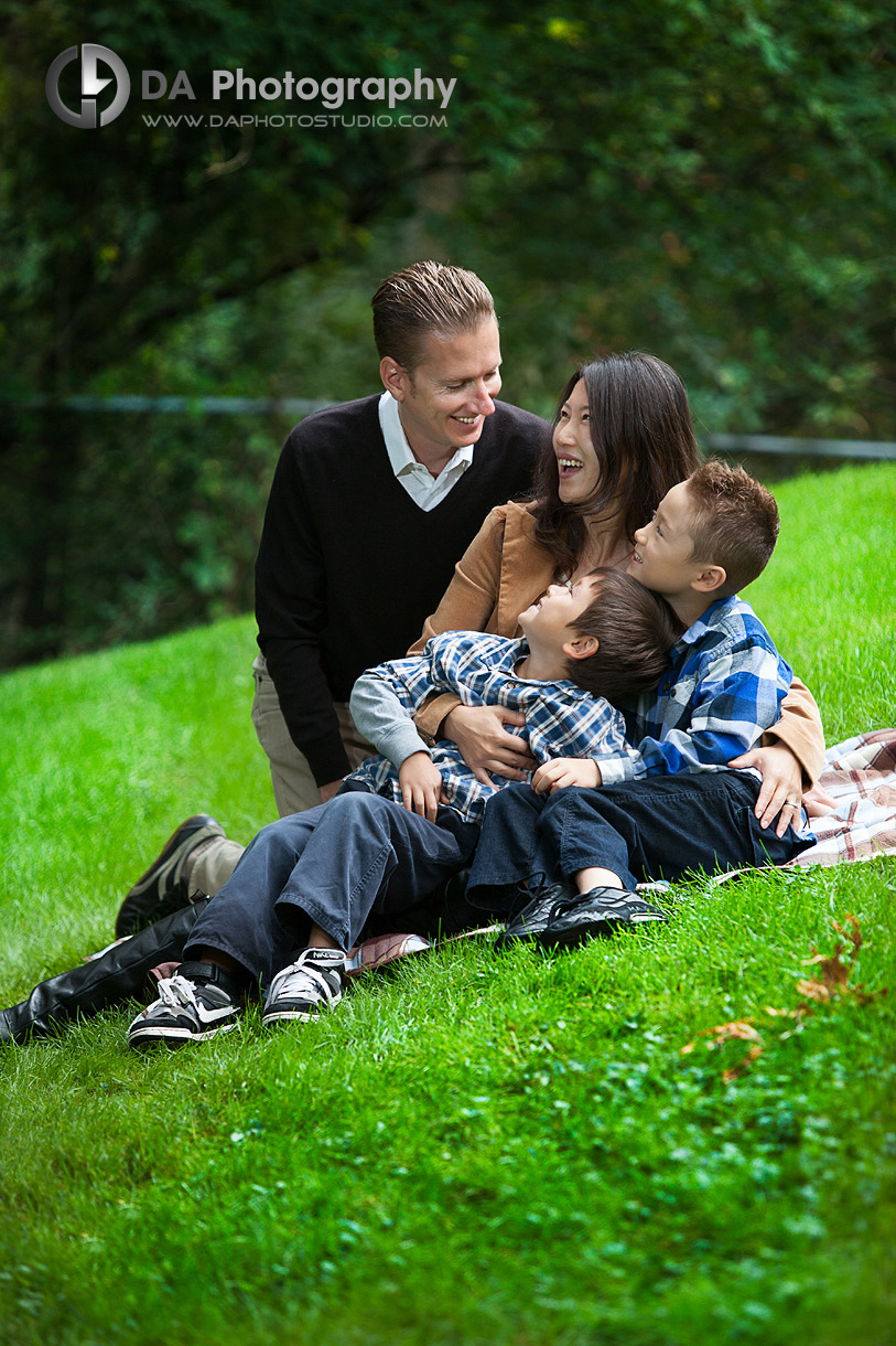 The Family Having Fun - Family Photography