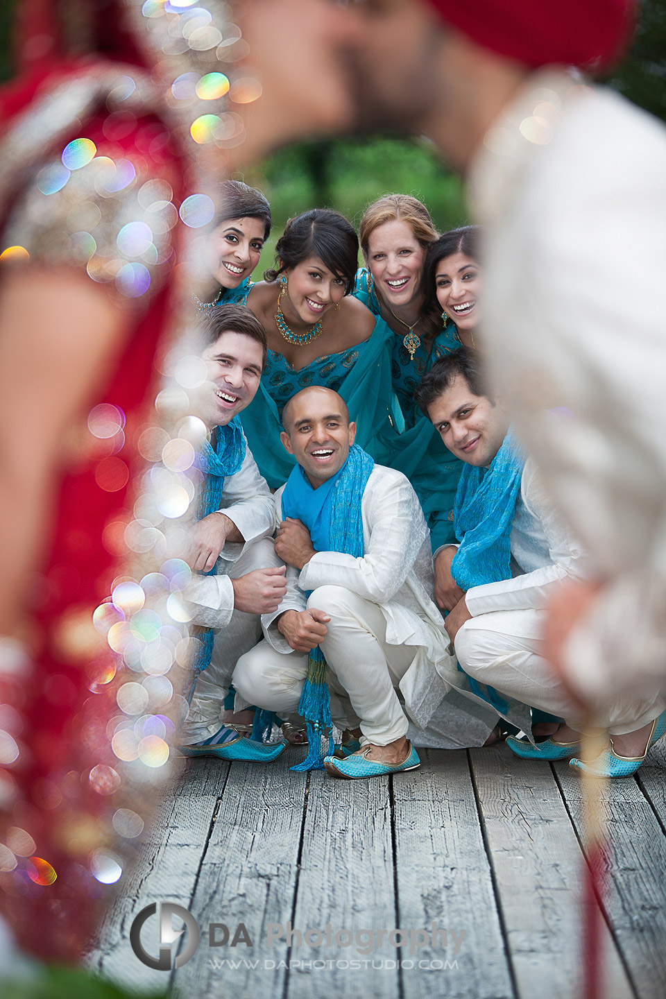 The bridal party  - Indian Wedding Photographer