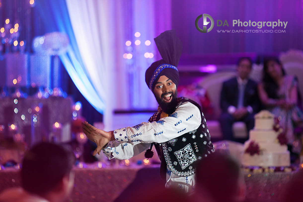 Entertainment during wedding reception - Indian Wedding Photographer