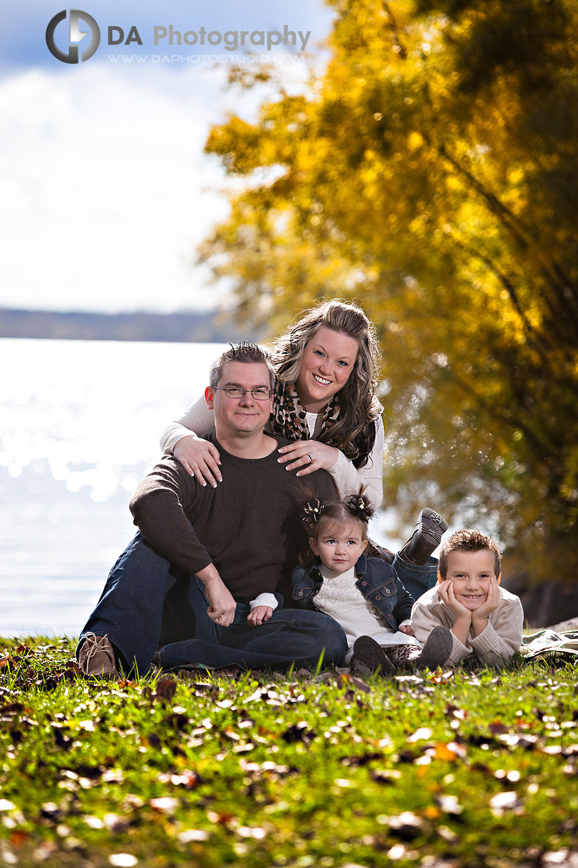 Family fall portrait - Family Photographer