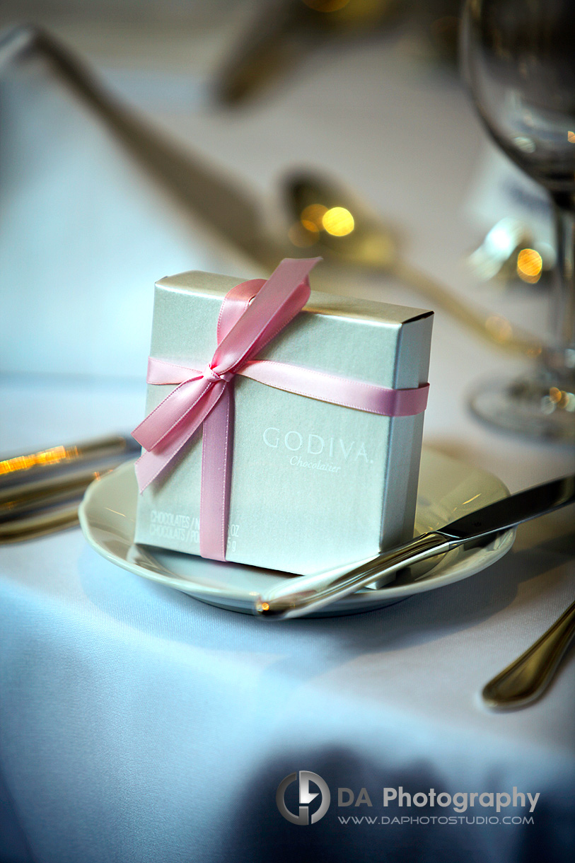 Guest gifts, christening at Couch House - The Estates of Sunnybrook - by DA Photography