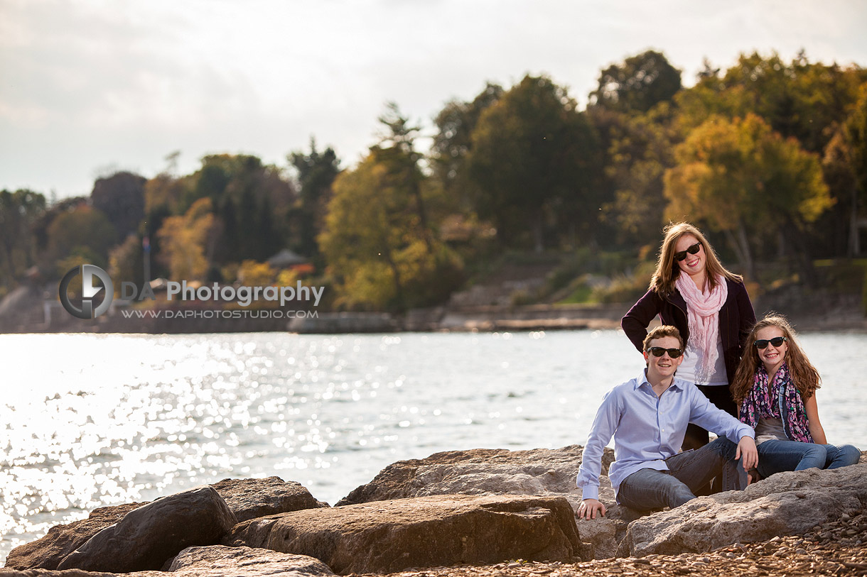 Siblings Portrait, by the lake - Family Photographer