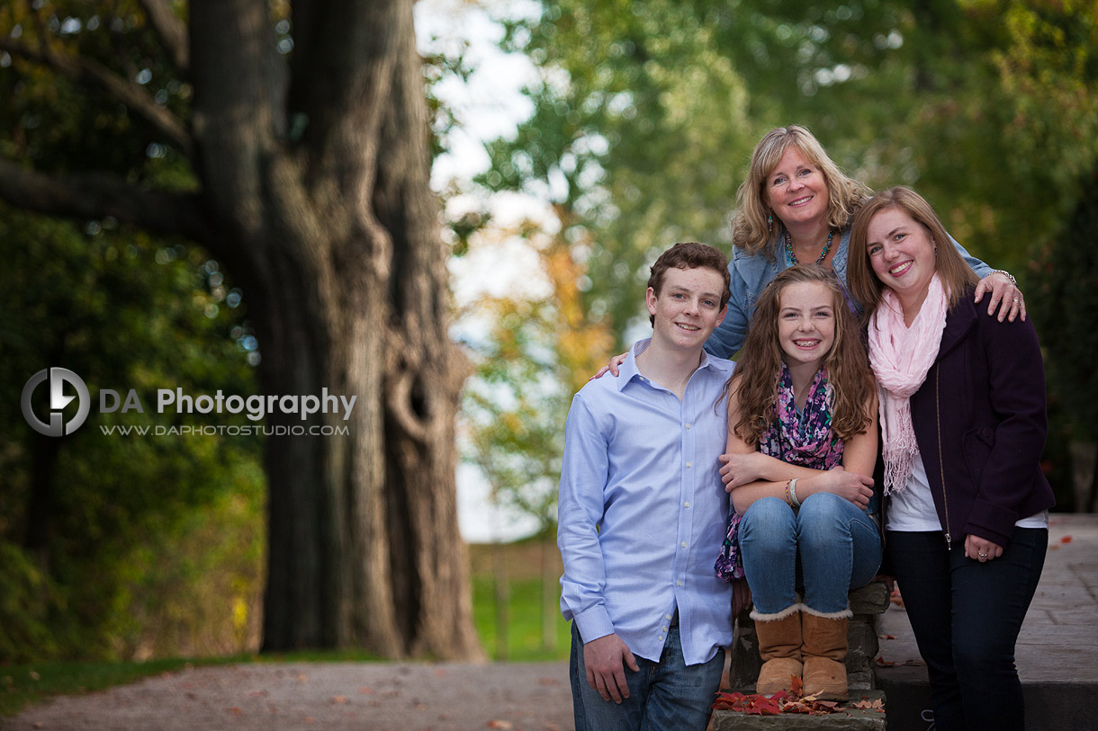 Family Portrait, at the stairs - Family Photographer - DA Photography