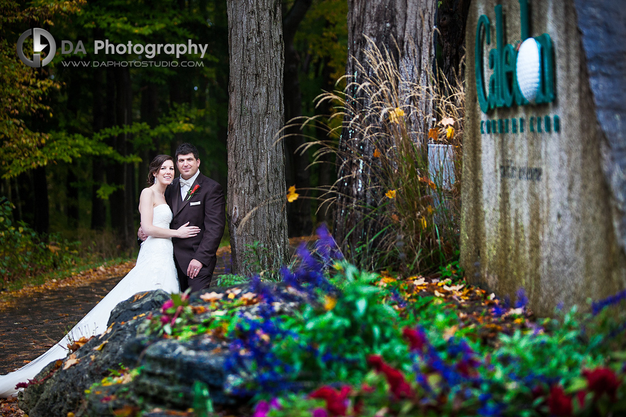 Entrance photo of a Wedding at Caledon Golf and Country Club - Wedding Photographer