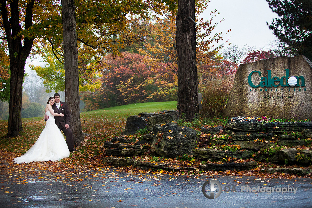 The entrance of Caledon Golf and Country Club - Wedding Photographer