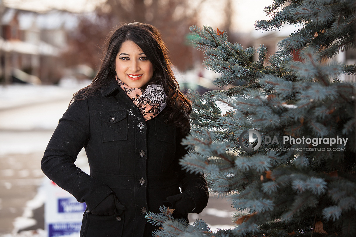 Real Estate Agent Winter Theme - Corporate Photographer