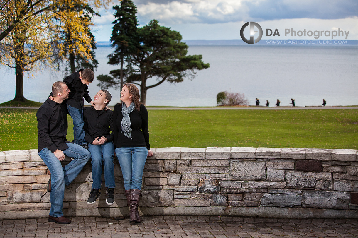 Family Portrait by the lake - Family Photographer
