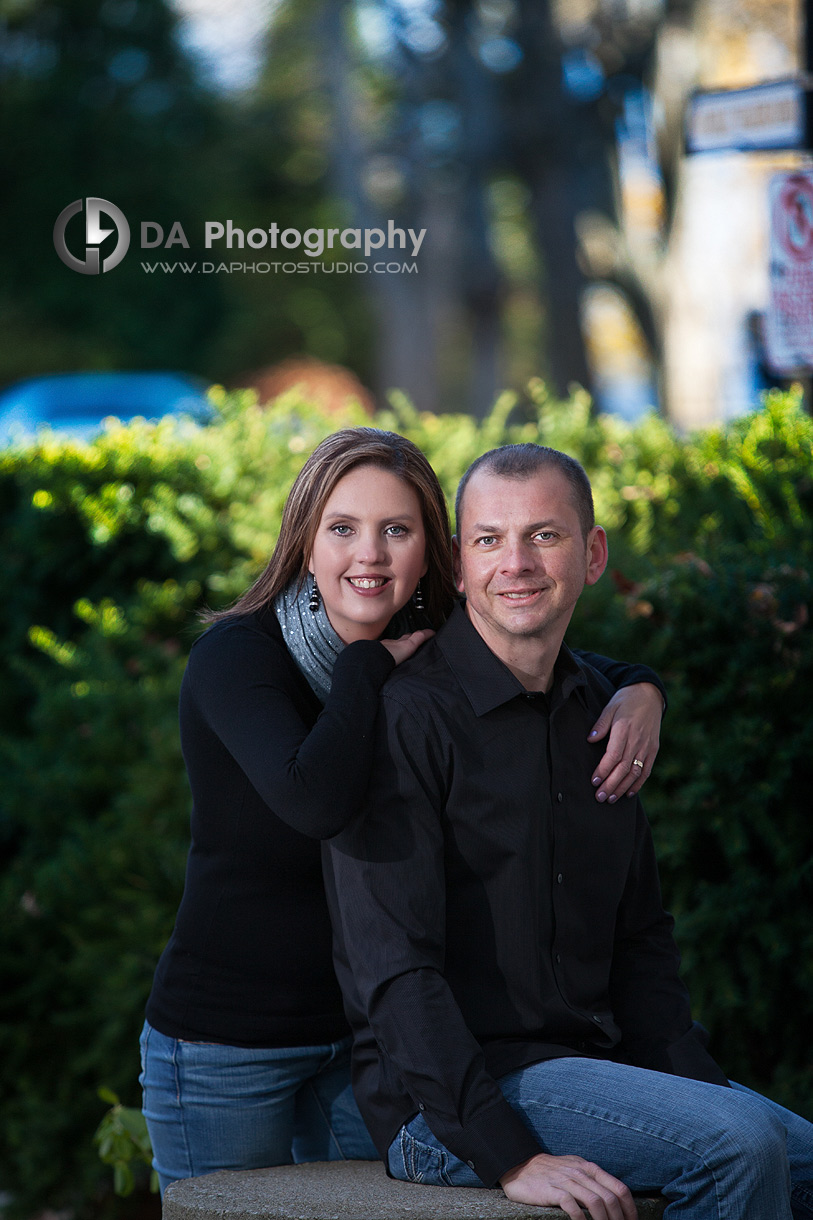 Couple Portrait in Fall - Couples Photographer