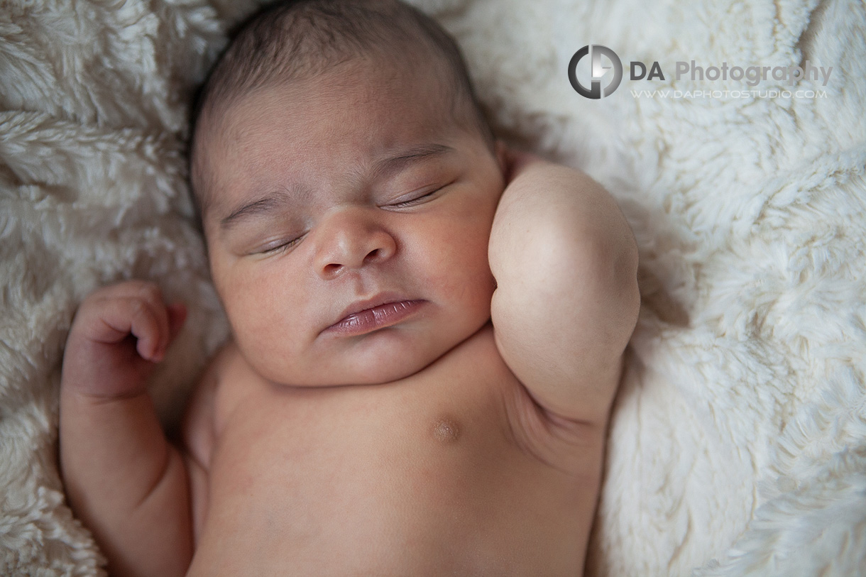 Newborn baby portrait while sleeping- Newborn Local Photographer