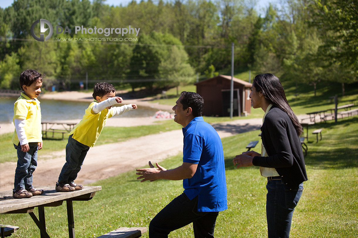 Family portrait with fun approach - Family Photographer