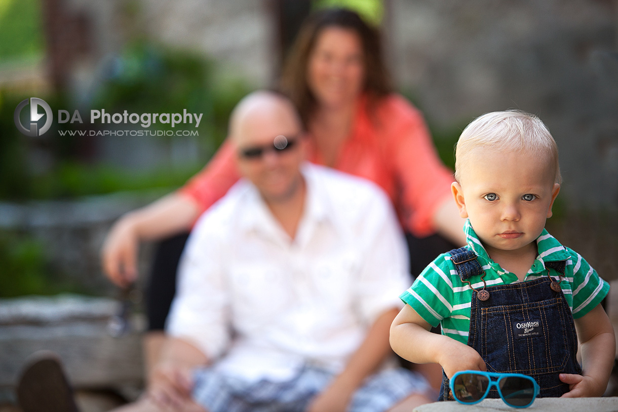 Family Portrait and toddler - Family Photographer on Location