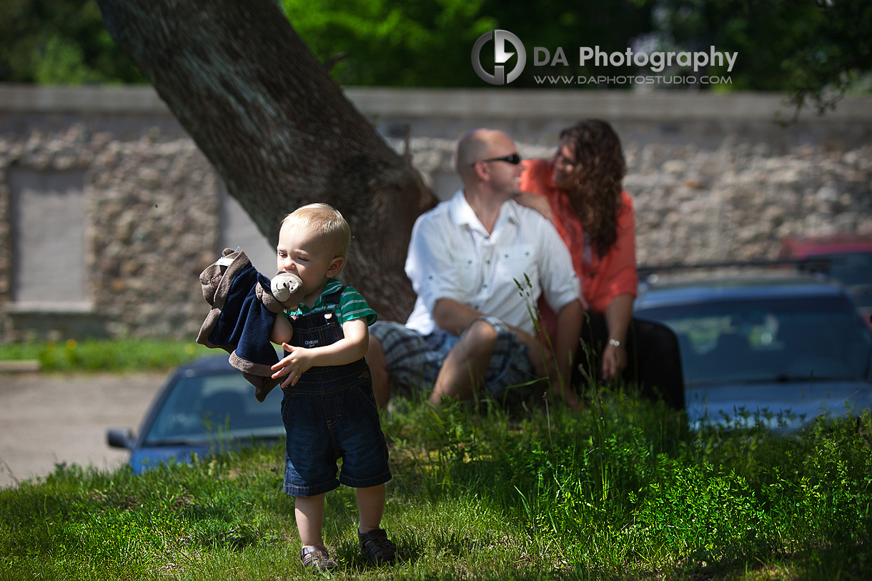 Family portrait with toddler - Family Photographer on Location