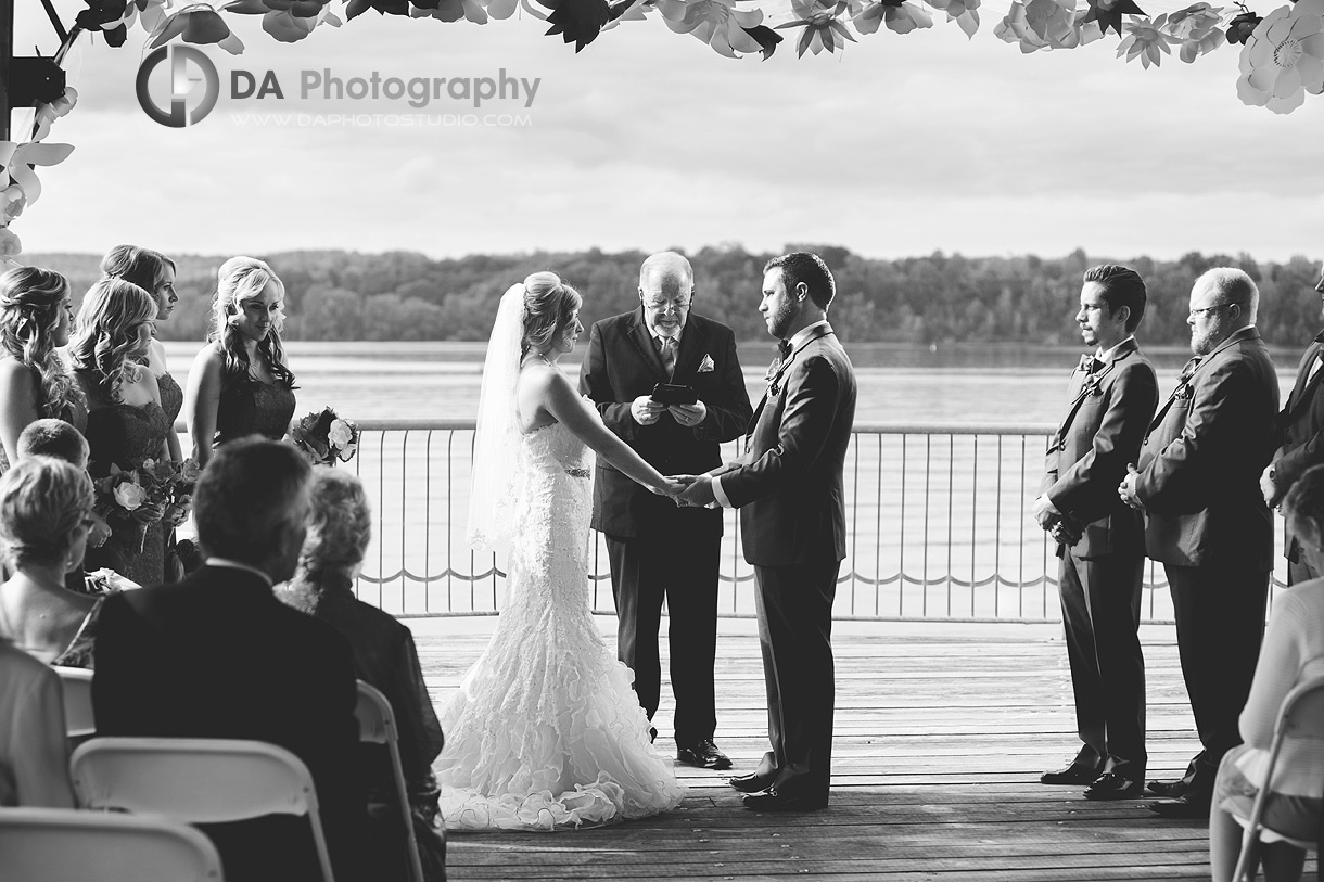 Lakefront Wedding Ceremony Photo - Wedding Photography by Dragi Andovski - www.daphotostudio.com