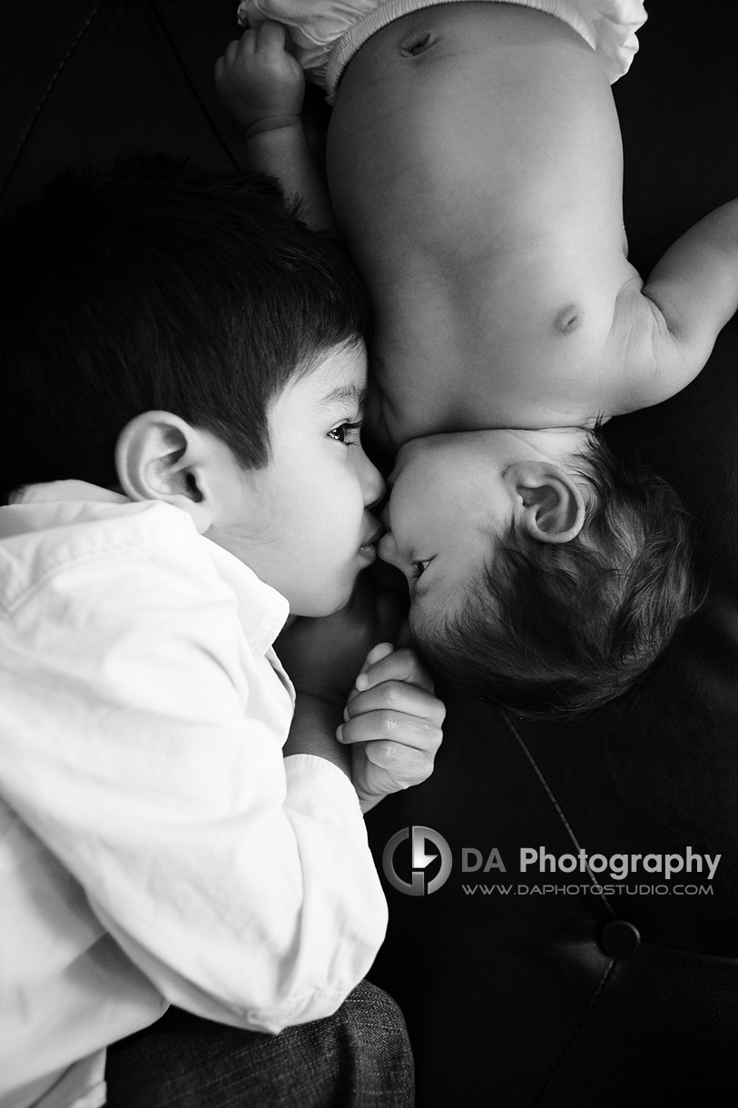 The most gentlest of kisses - Family Photographer