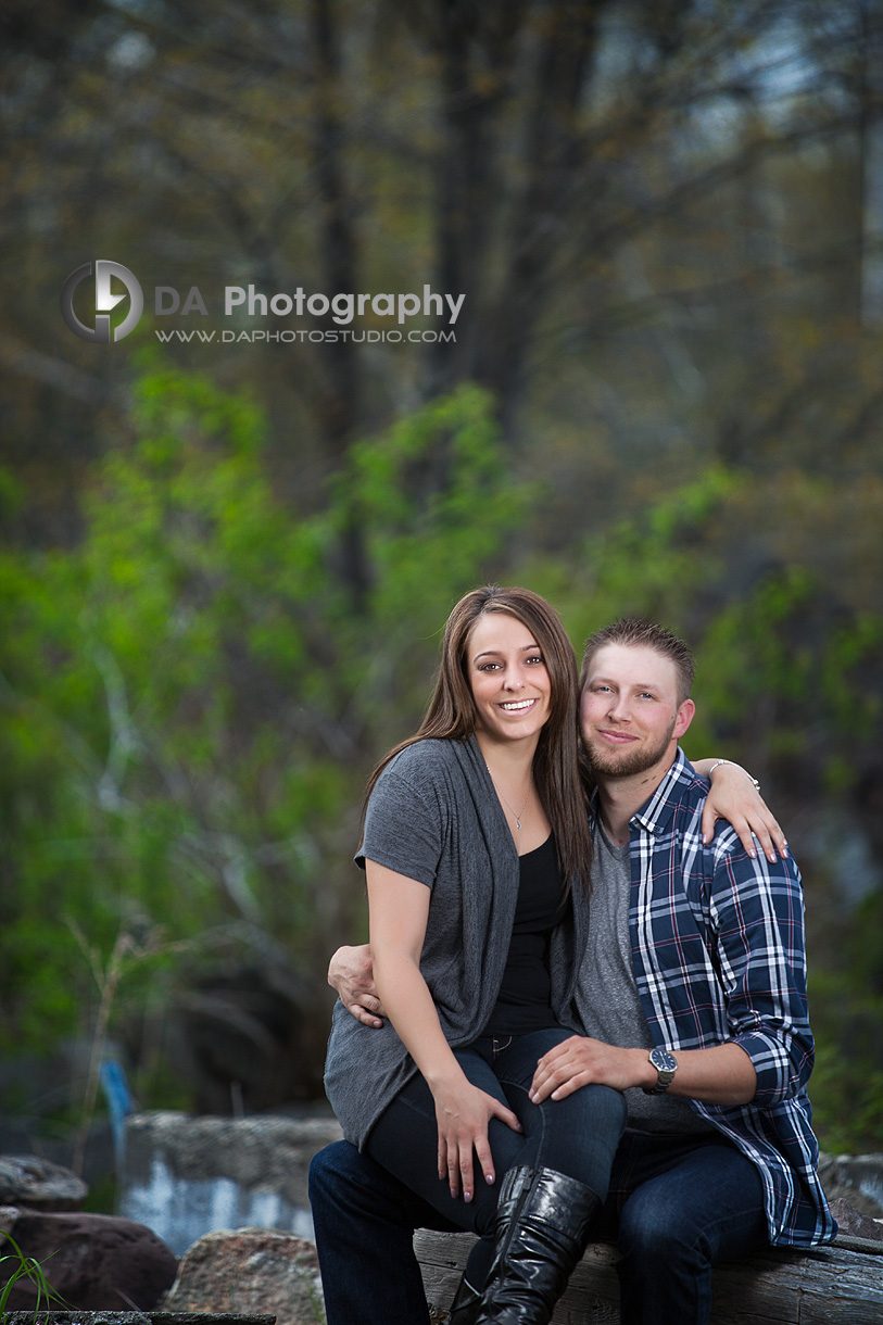Outdoor Engagement Natural Photo Session - Wedding Photography by Dragi Andovski - Forks of the Credit - Brampton, ON