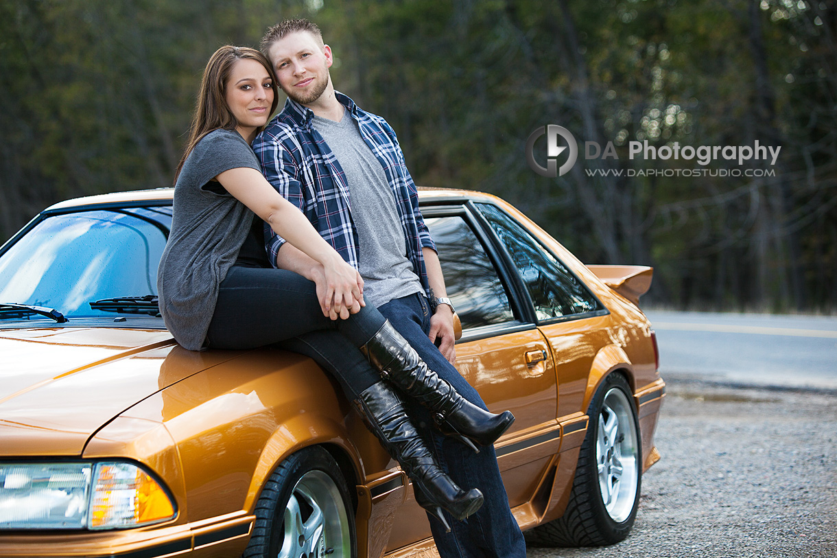 Young couple in love - Wedding Photography by Dragi Andovski - Badlands - Caledon, ON