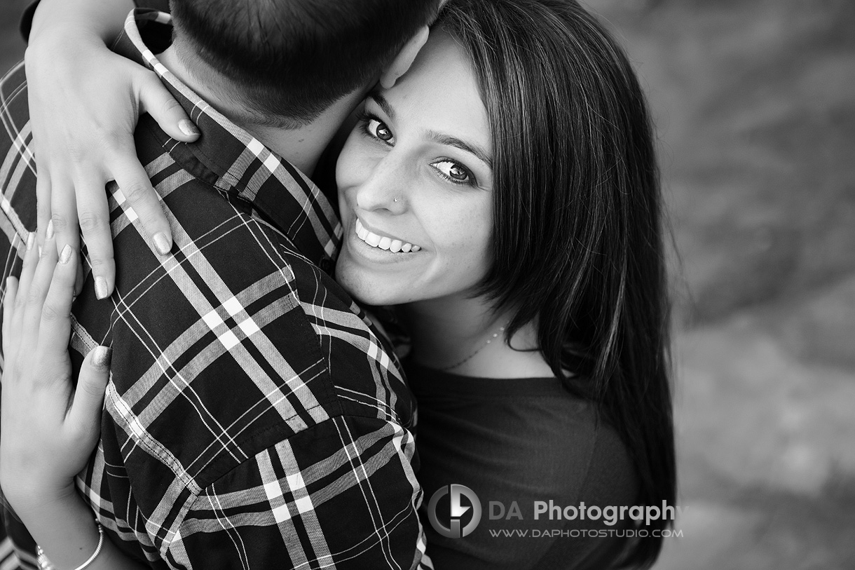 Engagement Couple Pose - Wedding Photography by Dragi Andovski - Forks of the Credit - Brampton, ON