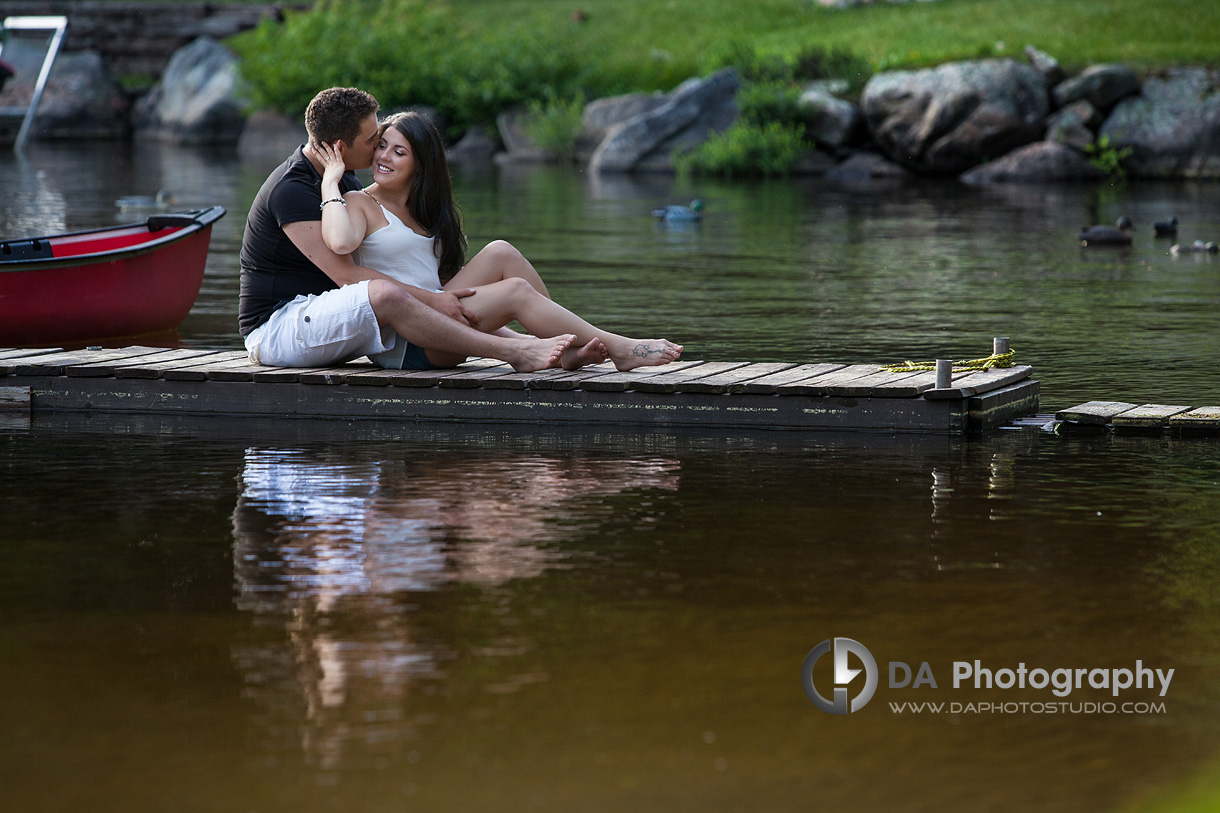 Unique Engagement Couple's Pose - Wedding Photography by Dragi Andovski - www.daphotostudio.com