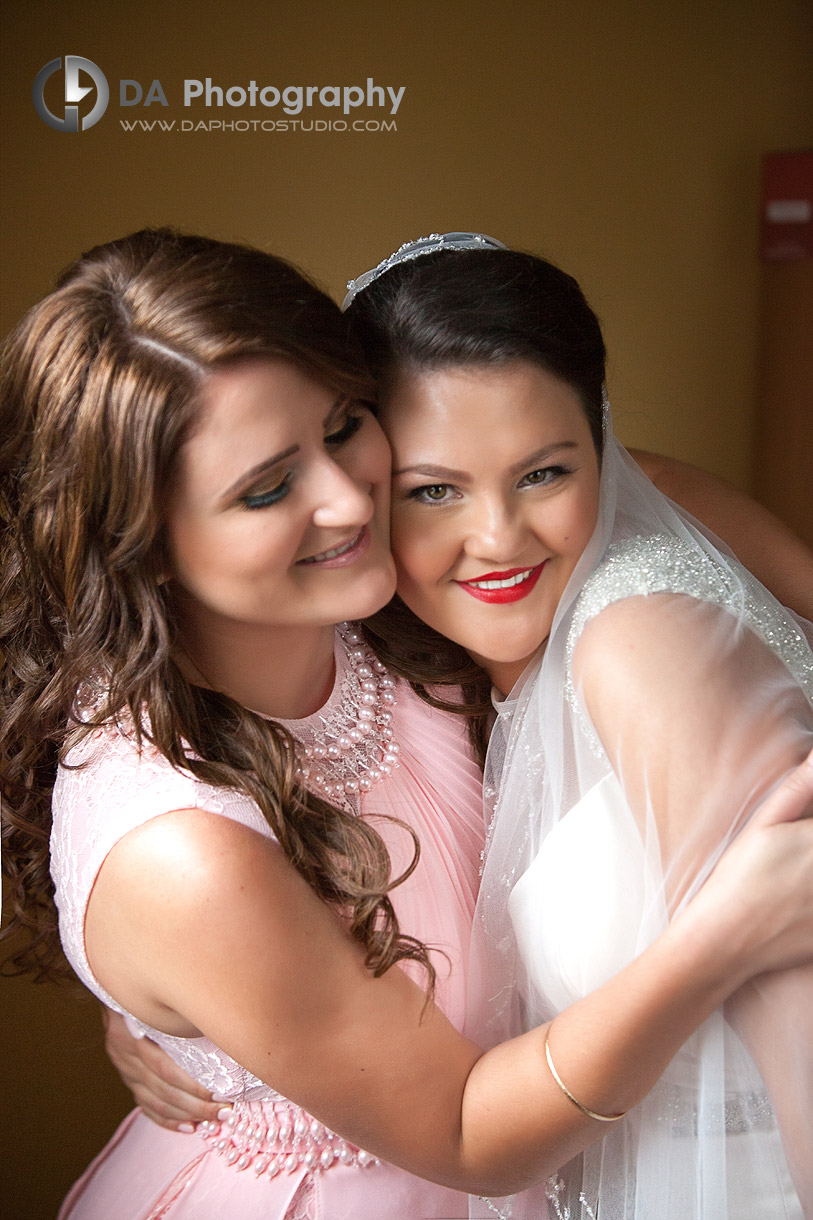Bride and Her Bridesmaid - Wedding Photography by Dragi Andovski - Hamilton, ON