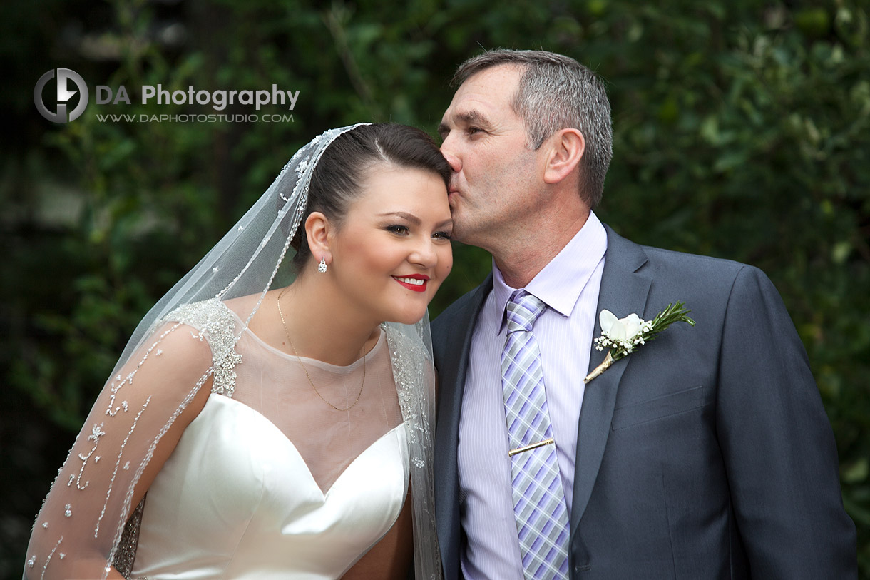 Bride and Her Father - Wedding Photography by Dragi Andovski - Hamilton, ON
