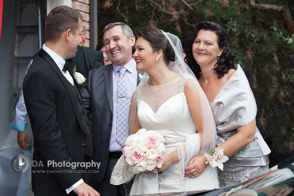Joyful Moment for the Newlyweds - Wedding Photography by Dragi Andovski - Hamilton, ON