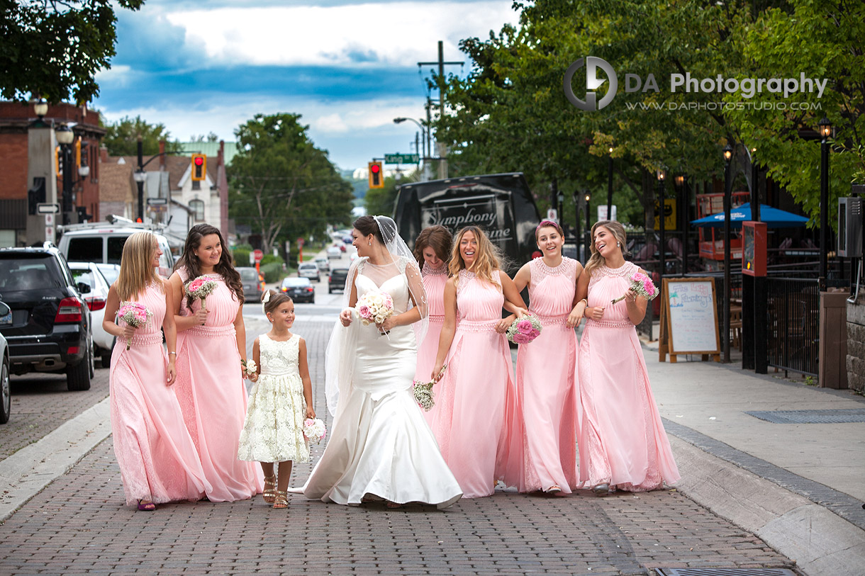 The Bride and Her Ladies - Wedding Photography by Dragi Andovski - Hamilton, ON