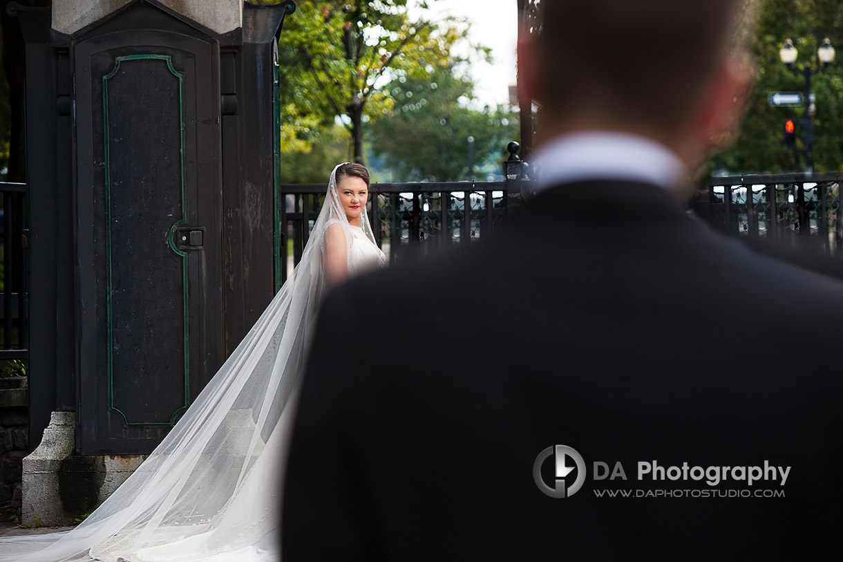 Gorgeous Bride from the Groom's Perspective- Wedding Photography by Dragi Andovski - Hamilton, ON