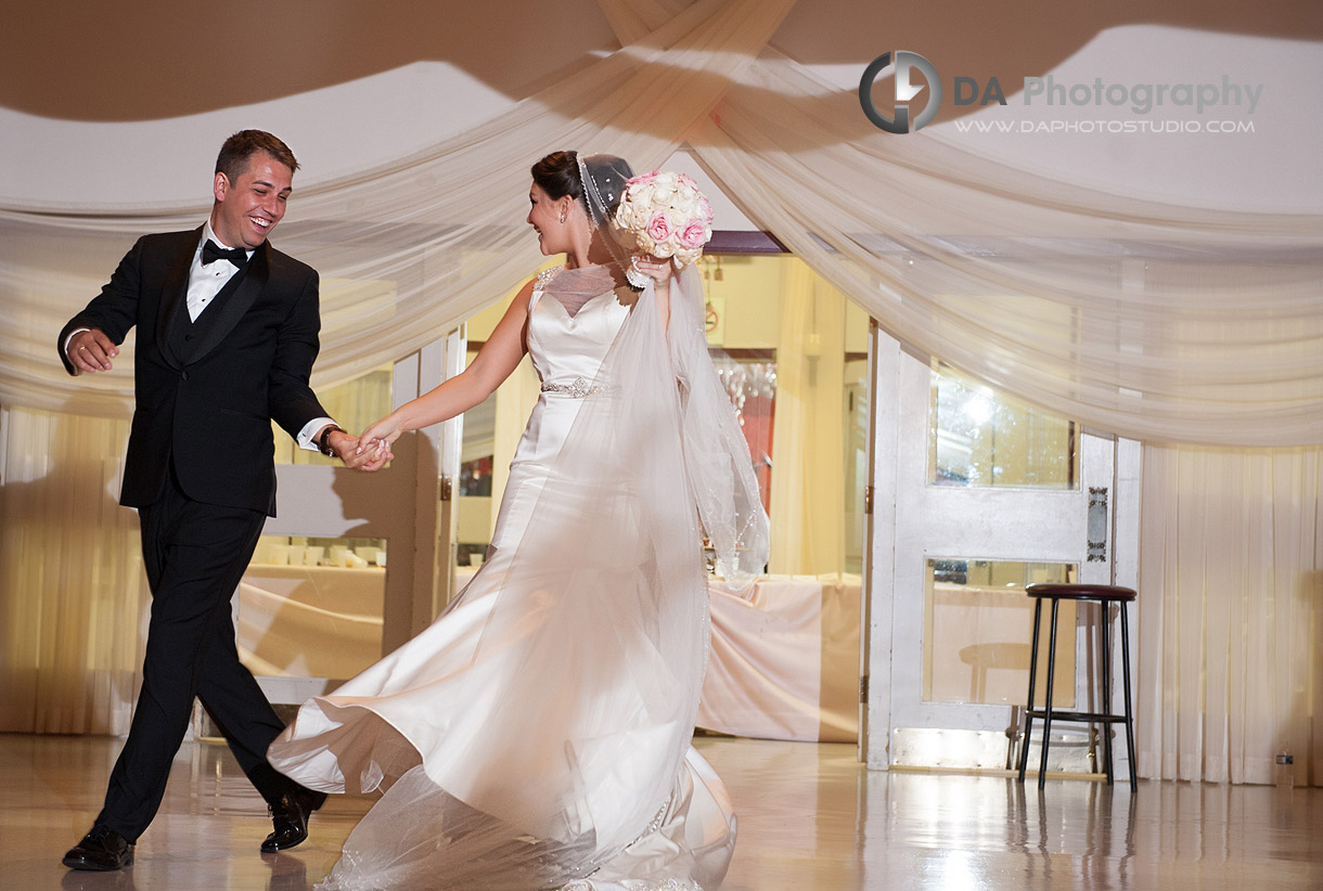 The Wedding Couple's Entrance - Wedding Photography by Dragi Andovski - Hamilton, ON
