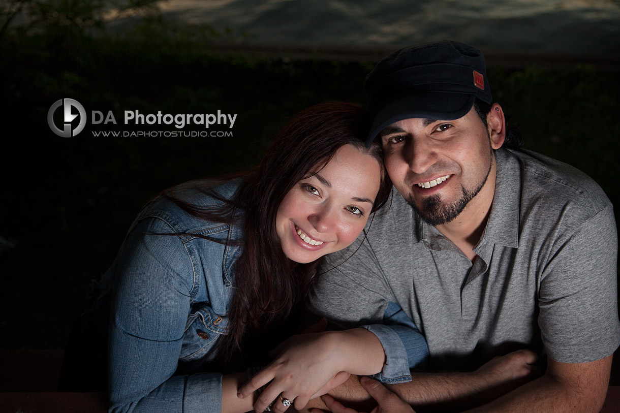 You and me at the Engagement Sunset Photo Session - Toronto Island - www.daphotostudio.com