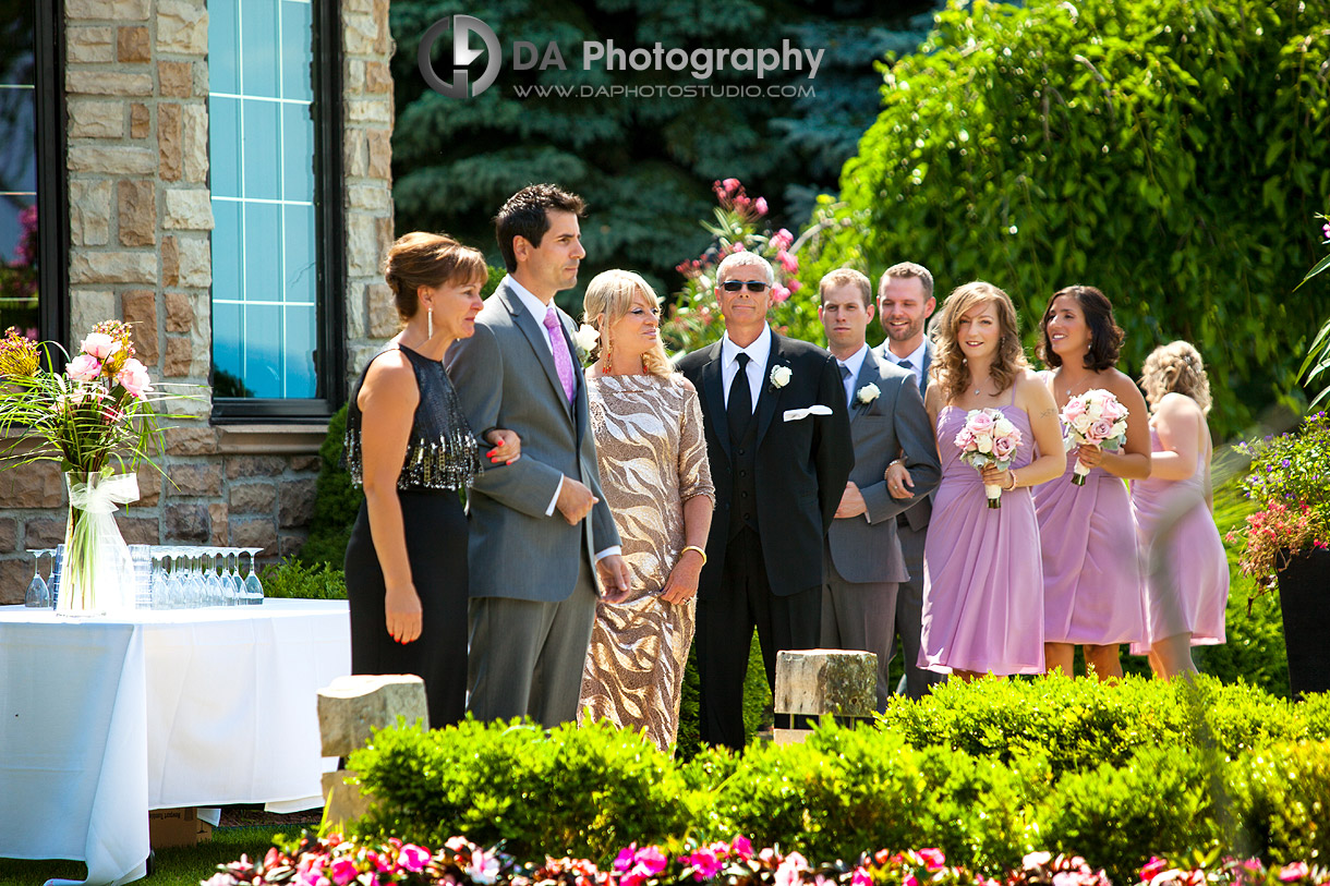 Wedding Party and Mothers - Wedding Photography by DA Photography - Edgewater Manor - Stoney Creek, ON