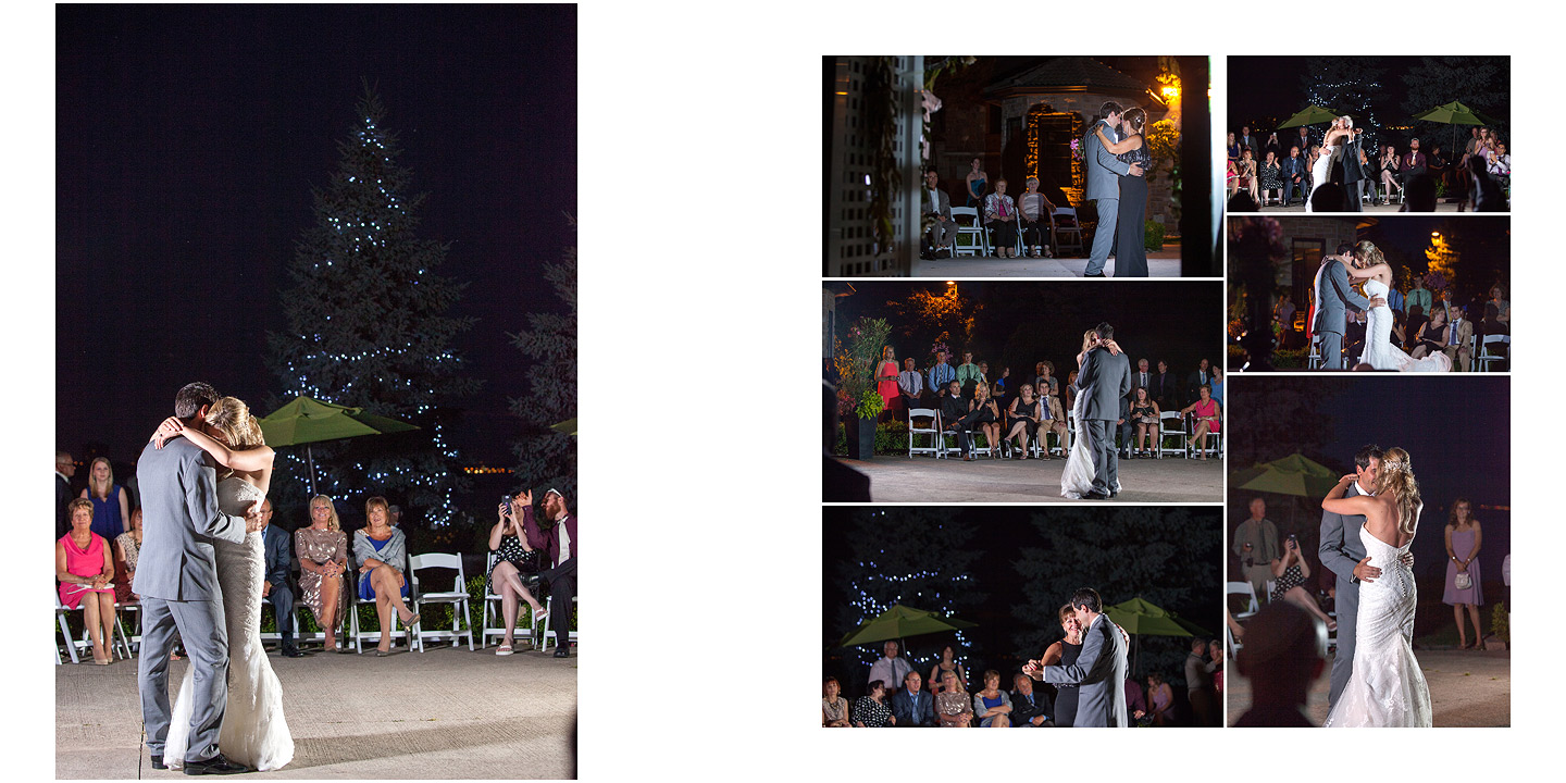 First Dance Under the Stars - Wedding Photography by DA Photography - Edgewater Manor - Stoney Creek, ON