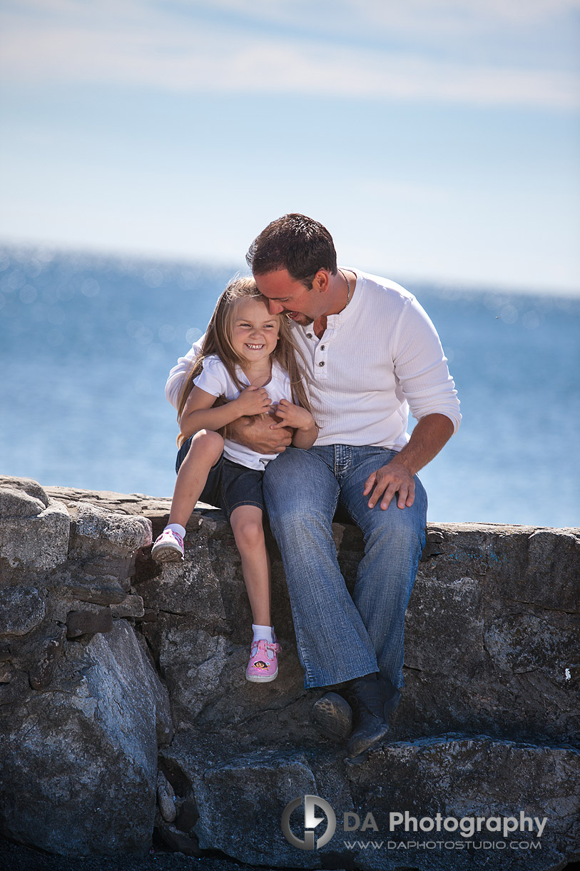 Daddy and his little girl fun - at Gairloch Gardens, Oakville by DA Photography , www.daphotostudio.com