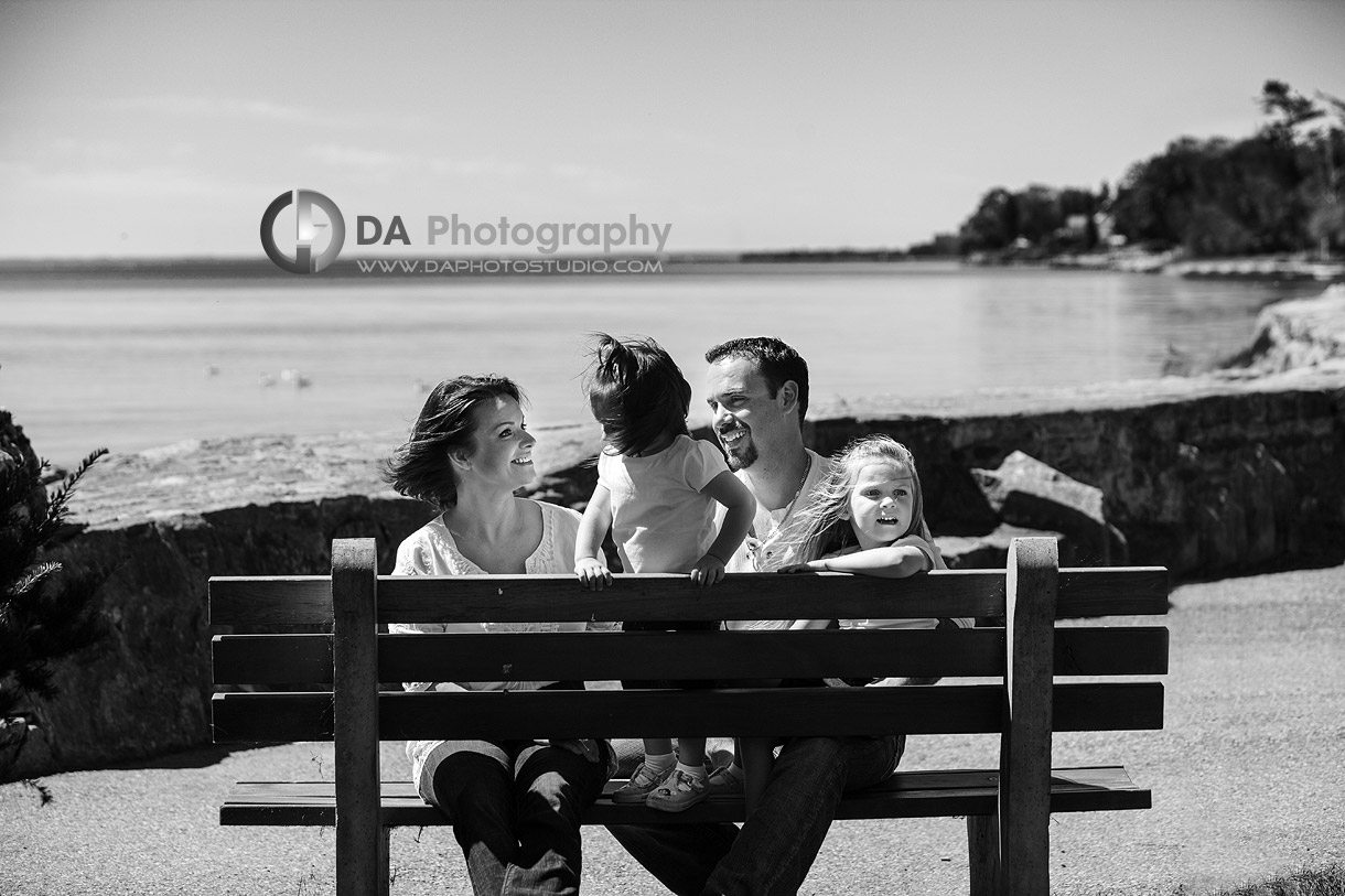 Family Play by the Lake - at Gairloch Gardens, Oakville by DA Photography , www.daphotostudio.com