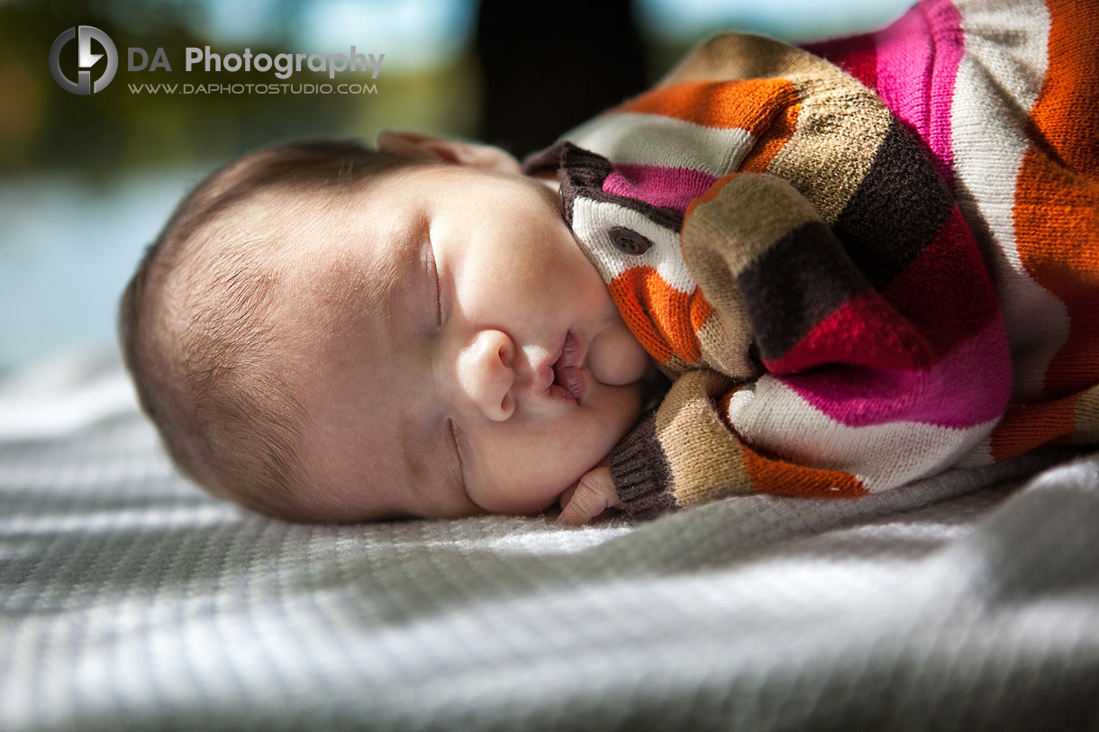 The newborn baby under the sun - Heart Lake Conservation Area, Brampton by DA Photography ,Newborn Photography