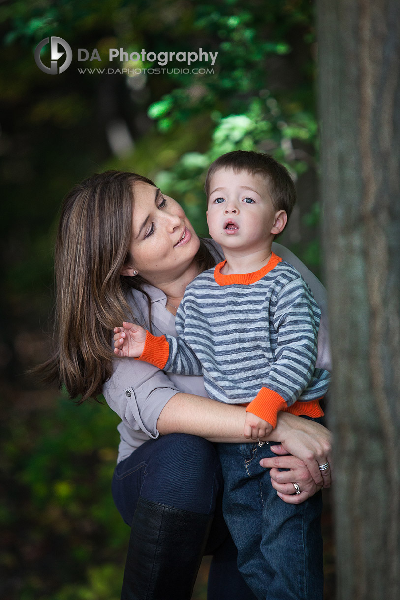 Mommy with her boy -  Heart Lake Conservation Area, Brampton by DA Photography , Family Photography