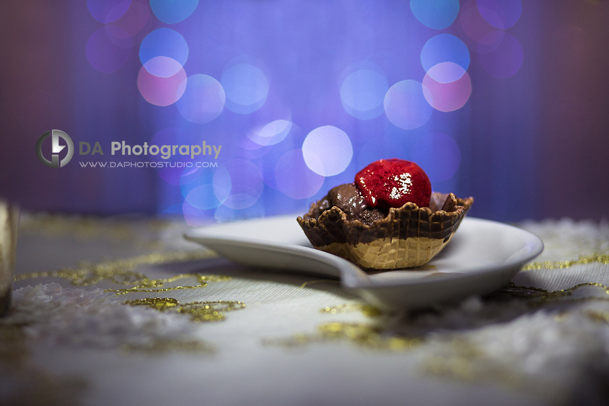 Wedding desert, The Ice-cream - Wedding Photography by Dragi Andovski at Erchelss Estate, Oakville