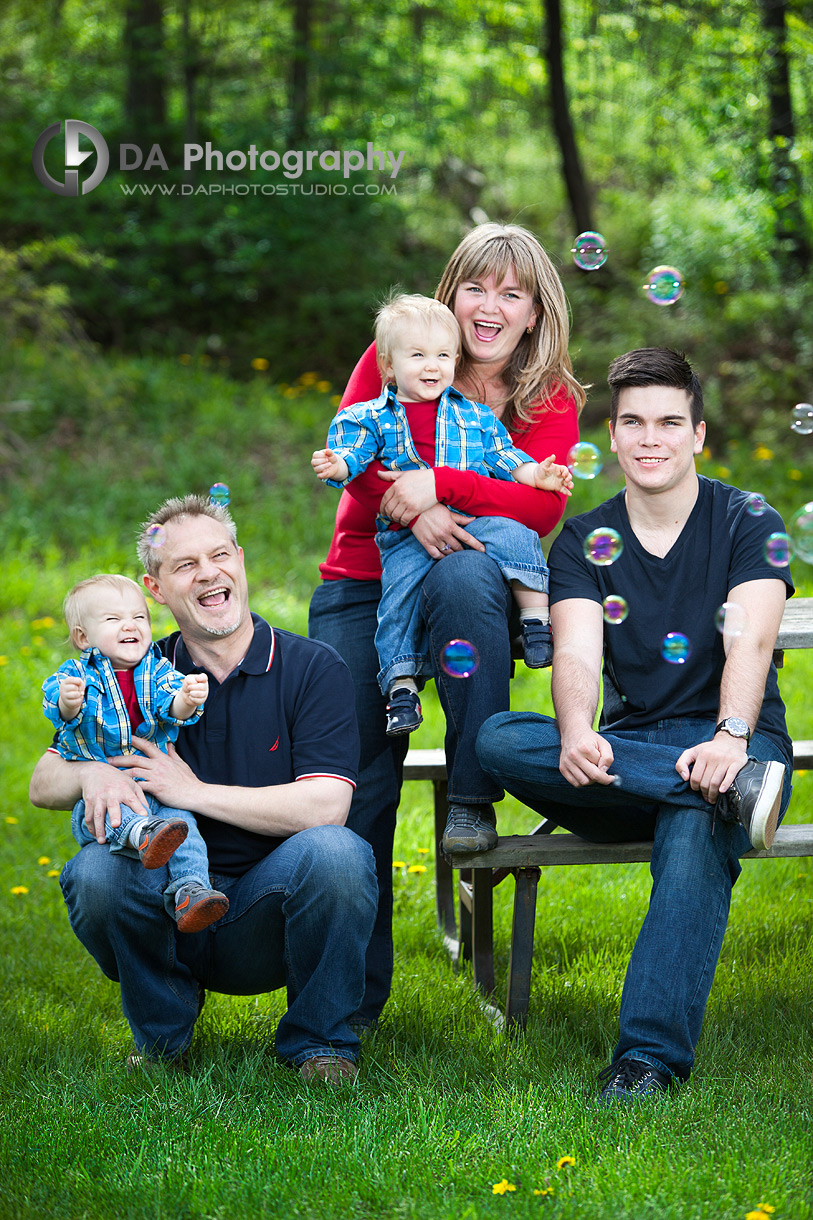 Babbles and family fun - Family Photography by DA Photography at Kelso, ON
