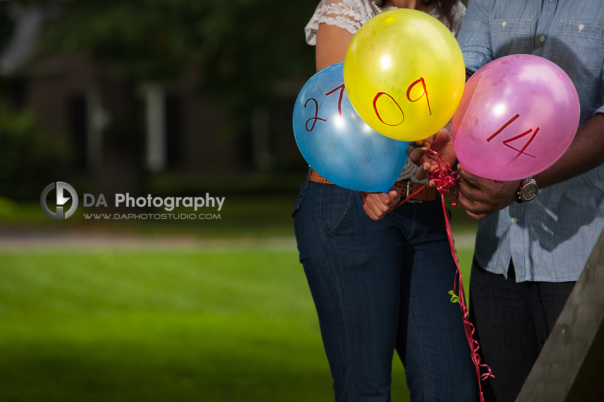 Our wedding date - Engagement by DA Photography at Gairloch Gardens, ON, www.daphotostudio.com