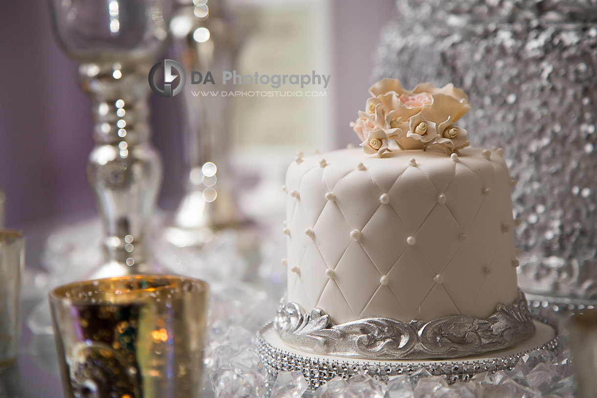 Wedding Cake, and part of it - by DA Photography at West River, www.daphotostudio.com