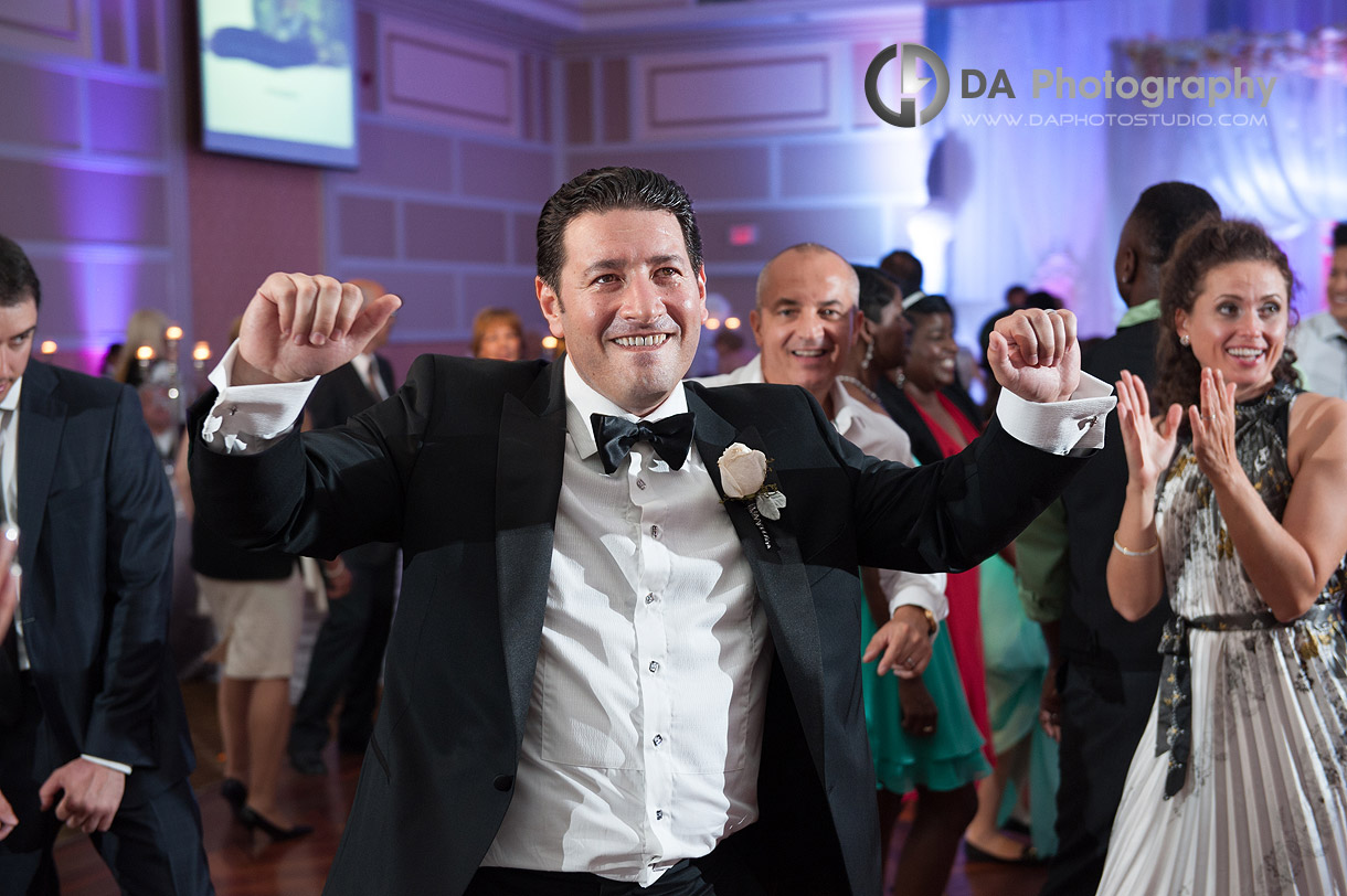 Wedding day, The groom on the dance floor - by DA Photography at West River, www.daphotostudio.com